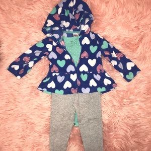 Carter’s 3 pc fleece outfit
